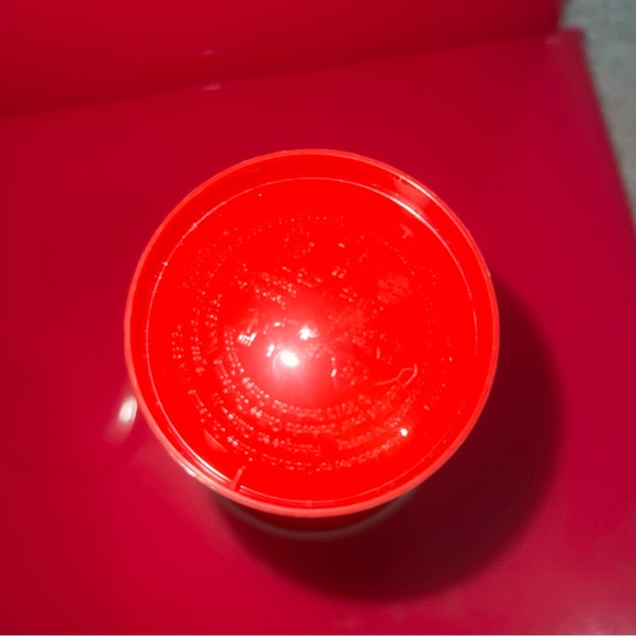 Starbucks 2013 16 Oz Plastic Red Christmas Coffee Cup Holiday Travel Mug w/ Lid - Picture 5 of 6